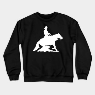 Cowboy Silhouette Crewneck Sweatshirt